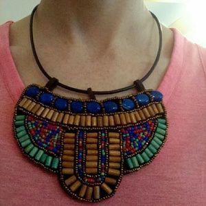 Brazilian beaded necklace